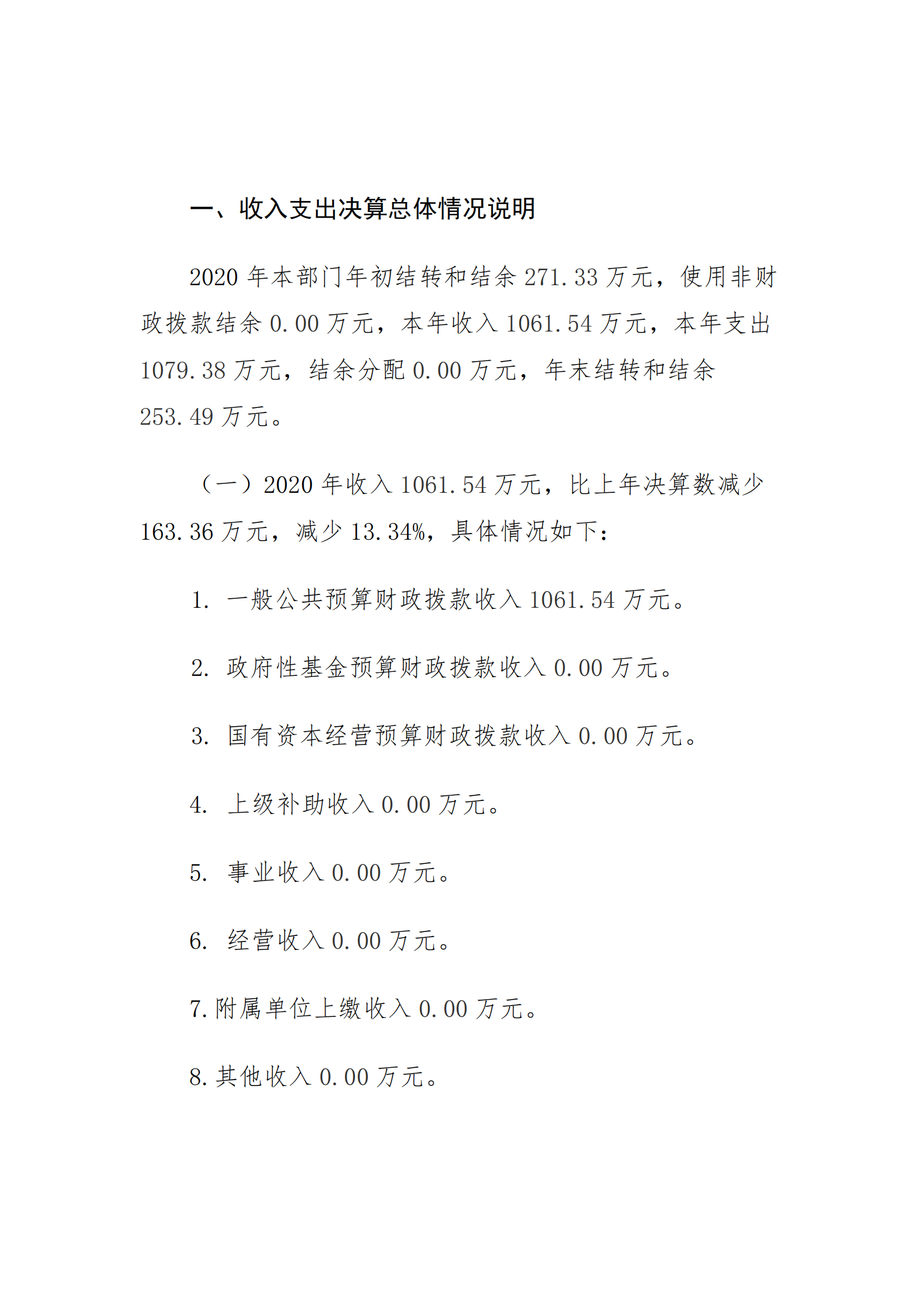 福州科技館2020年度部門決算公開(kāi)