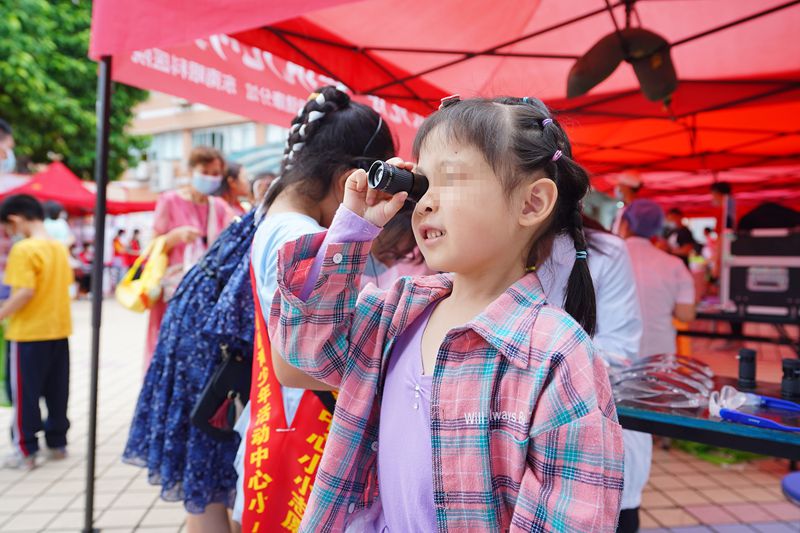 2021年福州市科技活動周開幕，眼健康科普體驗吸引百人圍觀