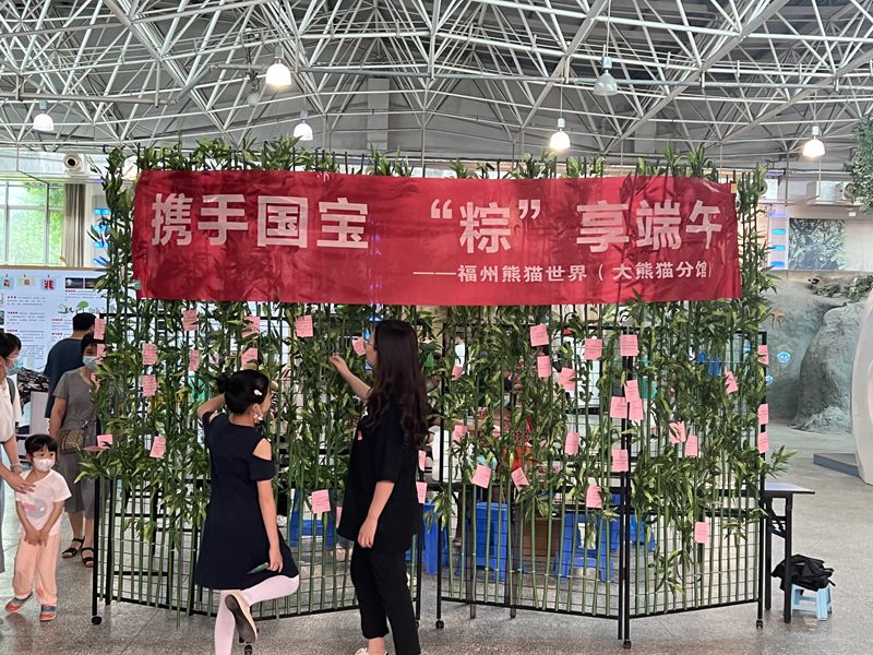 海峽（福州）大熊貓研究中心開展 “攜手國寶，“粽”享端午”科普活動