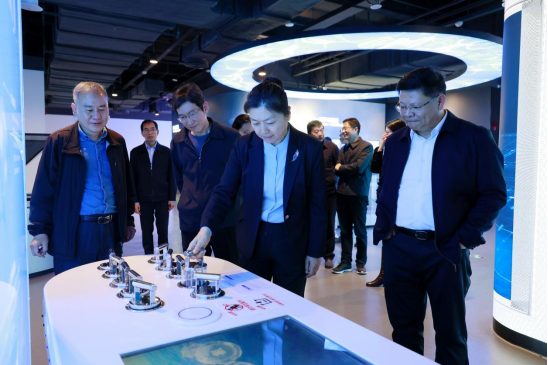 中國(guó)科技館領(lǐng)導(dǎo)蒞臨福州科技館調(diào)研